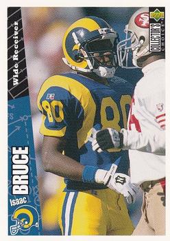 Isaac Bruce St. Louis Rams 1996 Upper Deck Collector's Choice NFL #102